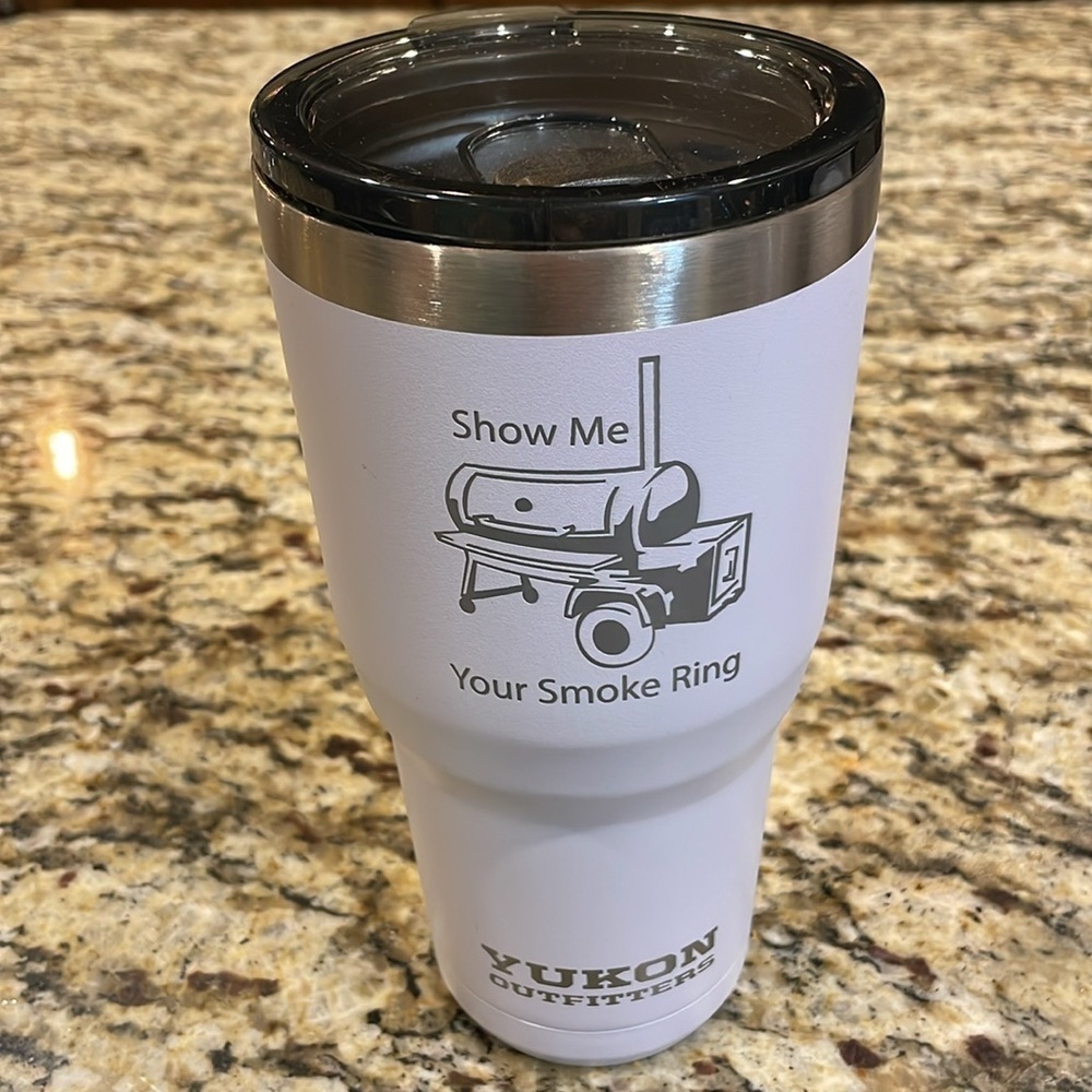 Yukon Outfitters White Tumbler